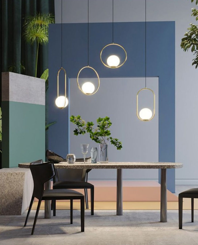 Nordic Glass Pendant Lamps | Stornfield