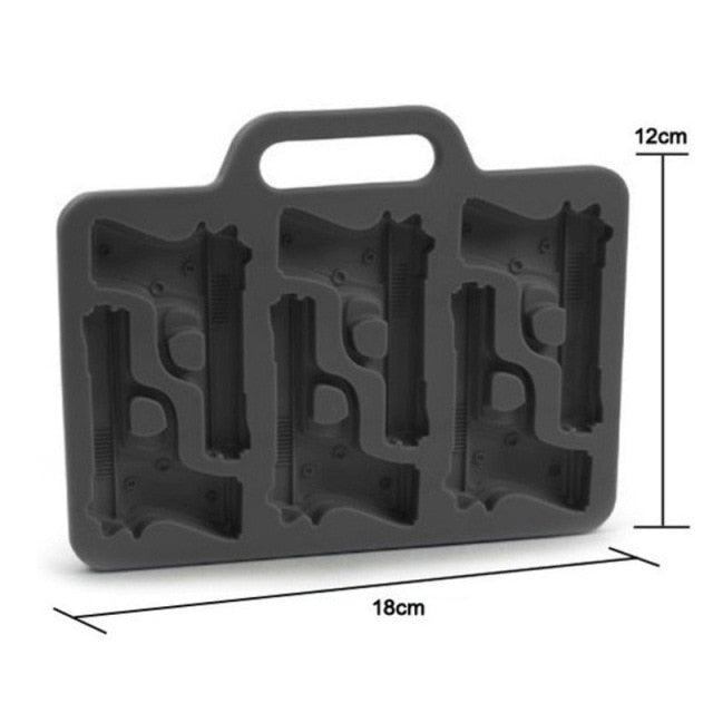 3D Gothic Skull Ice Cube Maker | Stonrfield