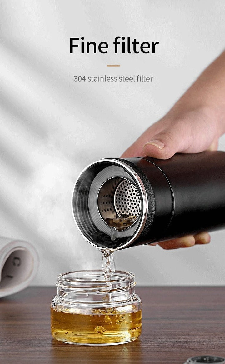 Elegant Durable Simple Tea Infuser Thermos | Stornfield