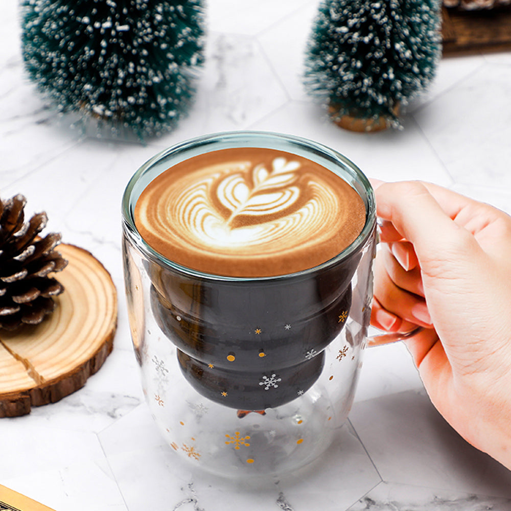 DouStonrfielde-Layer Christmas Mugs | Stonrfield