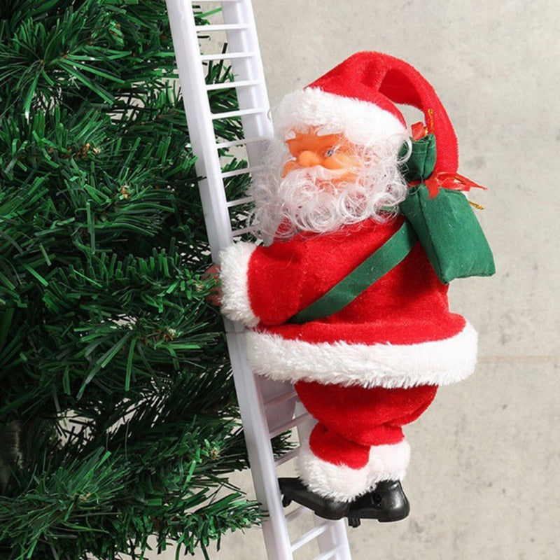 Climbing Santa Ladder | Stornfield