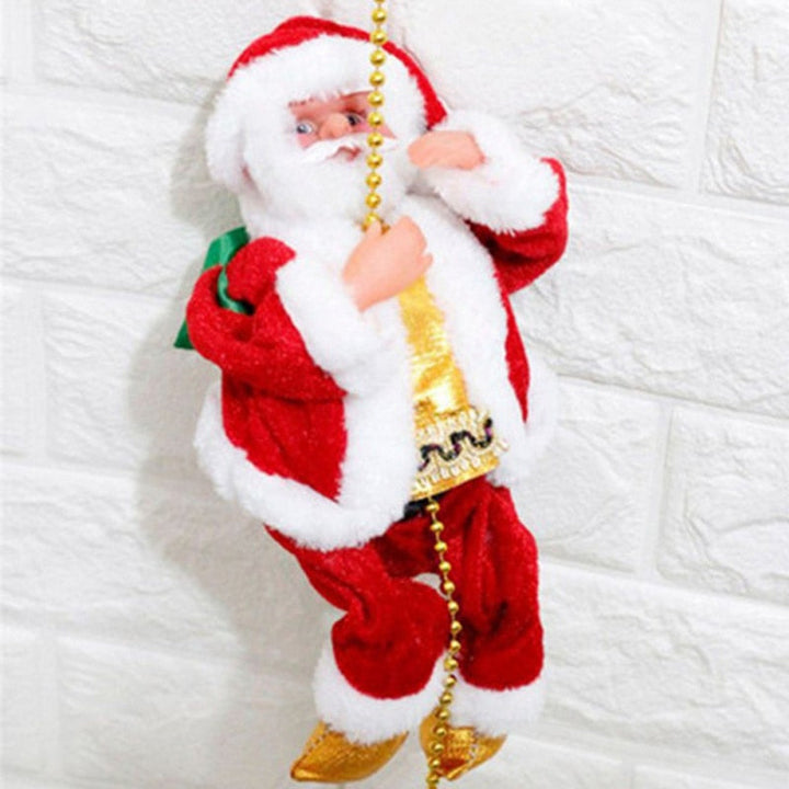 Climbing Santa Ladder | Stornfield