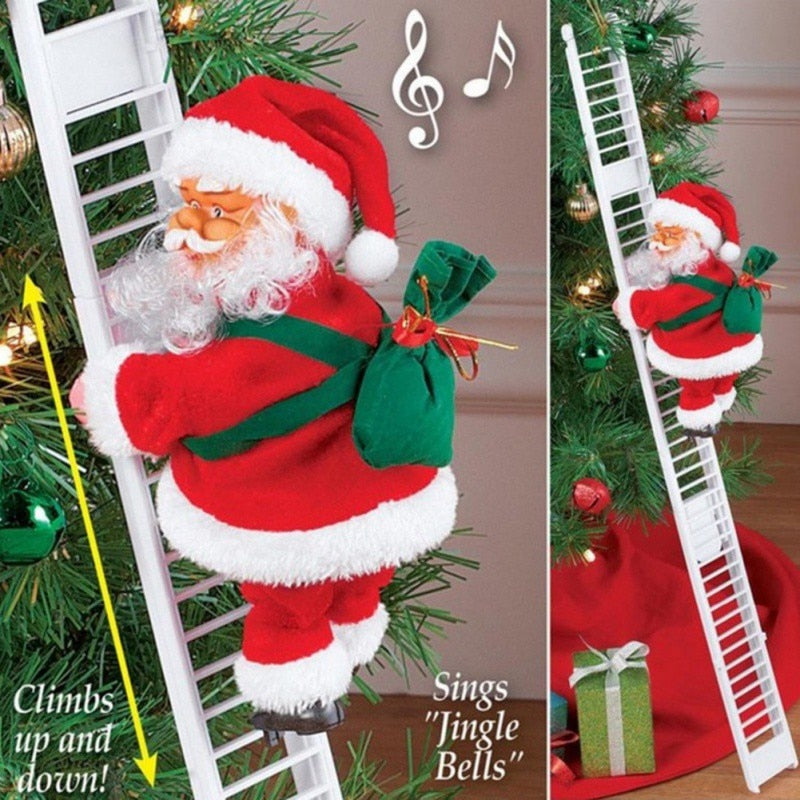 Climbing Santa Ladder | Stornfield