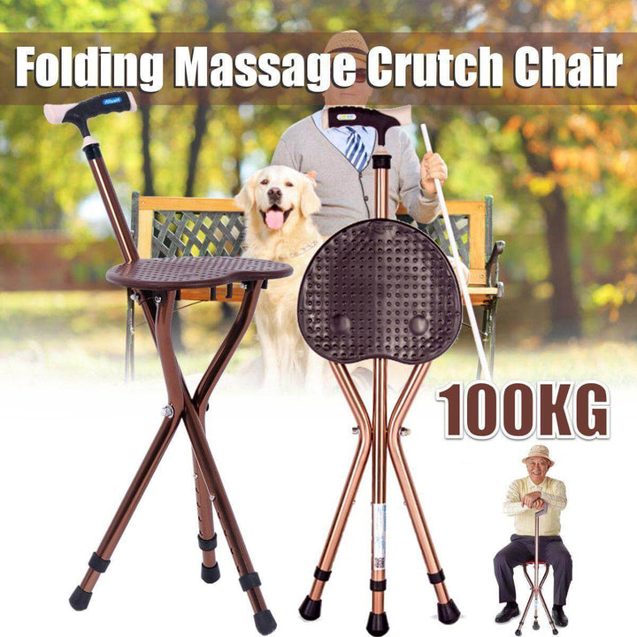 Lightweight Foldable Portable Walking Stool | Stornfield