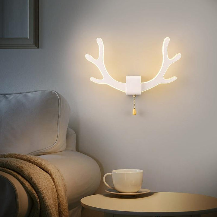 Creative Deer Antler Wall Lamp with Motion Sensor | Stornfield
