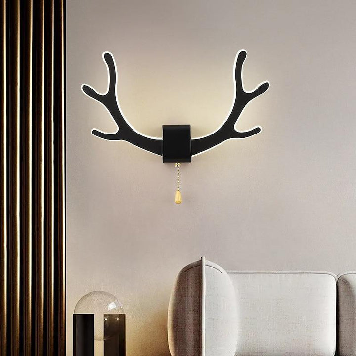 Creative Deer Antler Wall Lamp with Motion Sensor | Stornfield