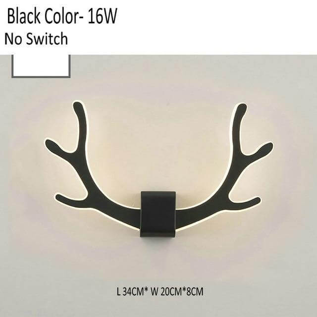 Creative Deer Antler Wall Lamp with Motion Sensor | Stornfield