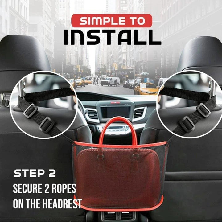 Car Net Pocket Handbag Holder | Stornfield