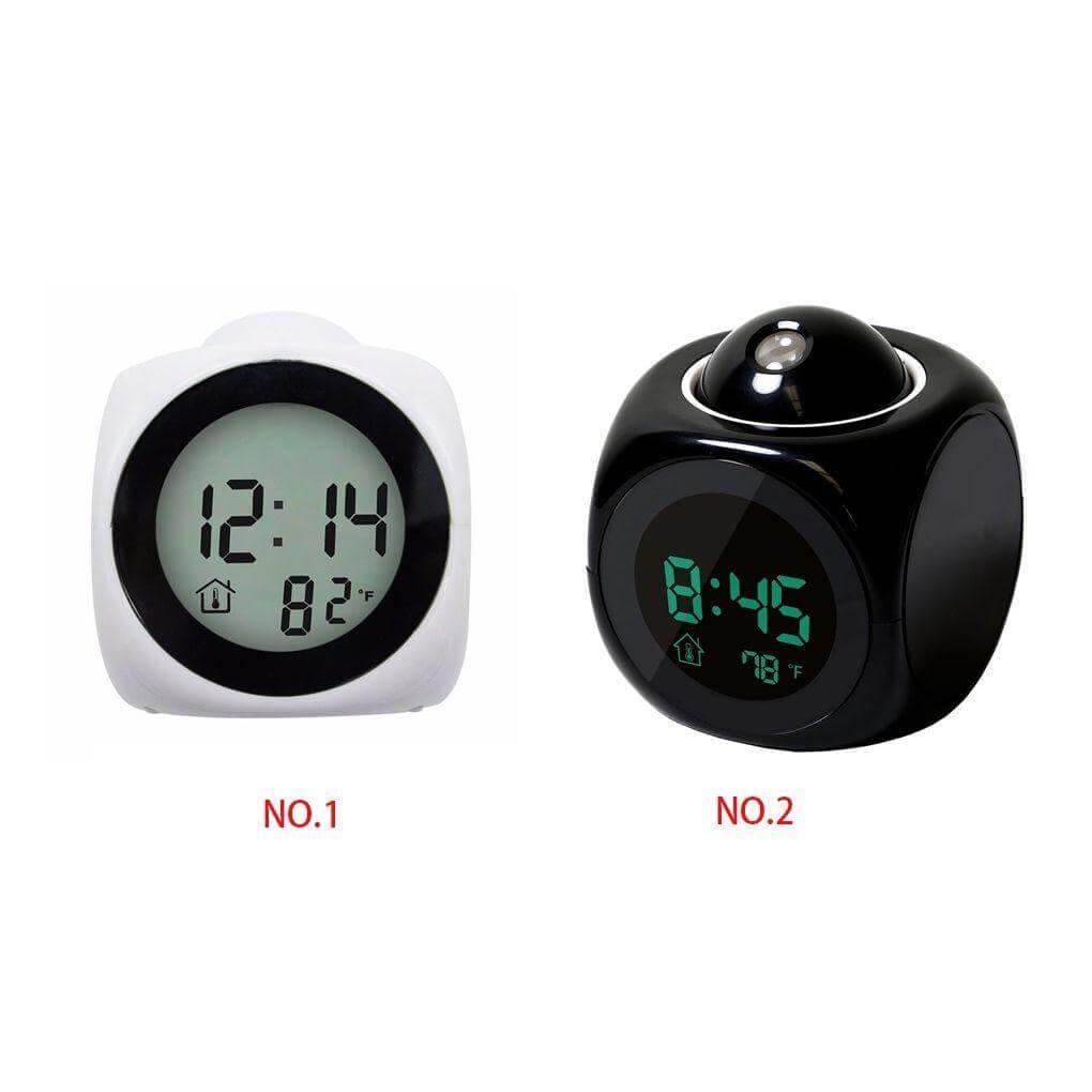 LCD Projection Display Digital Alarm Clock | Stornfield