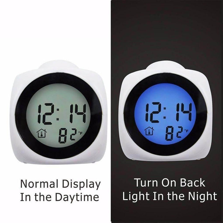 LCD Projection Display Digital Alarm Clock | Stornfield