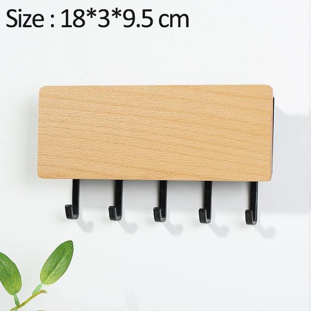 Stornfield | KeyOrganize Wooden Wall Key Holder | Multifunctional & Stylish | Wall Decor & Storage