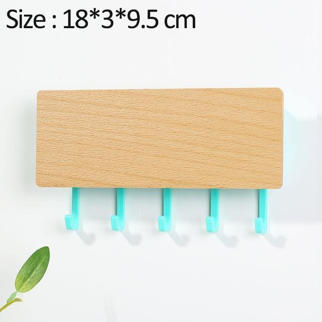 Stornfield | KeyOrganize Wooden Wall Key Holder | Multifunctional & Stylish | Wall Decor & Storage