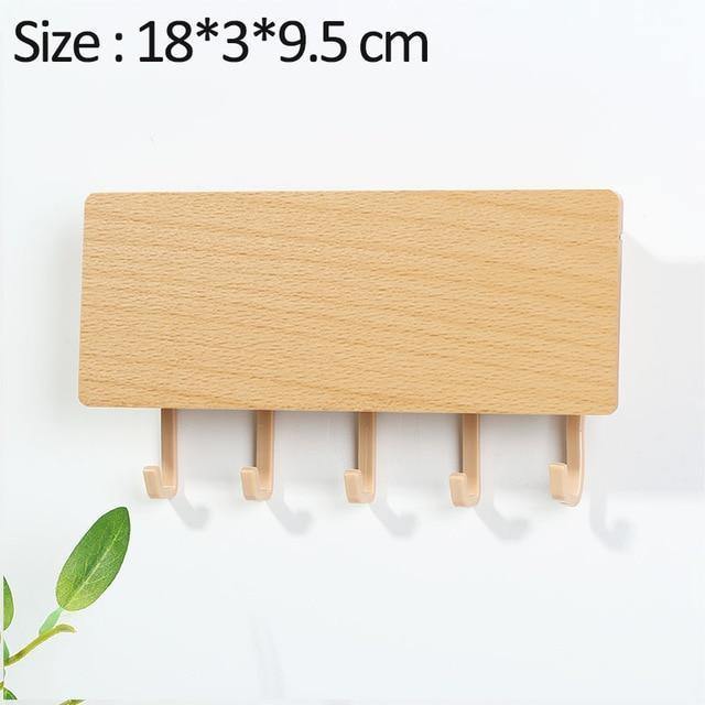 Stornfield | KeyOrganize Wooden Wall Key Holder | Multifunctional & Stylish | Wall Decor & Storage