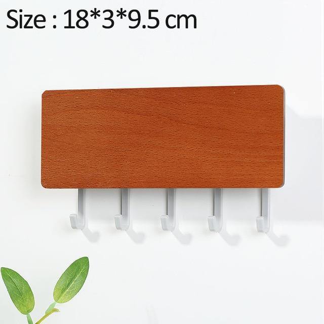 Stornfield | KeyOrganize Wooden Wall Key Holder | Multifunctional & Stylish | Wall Decor & Storage