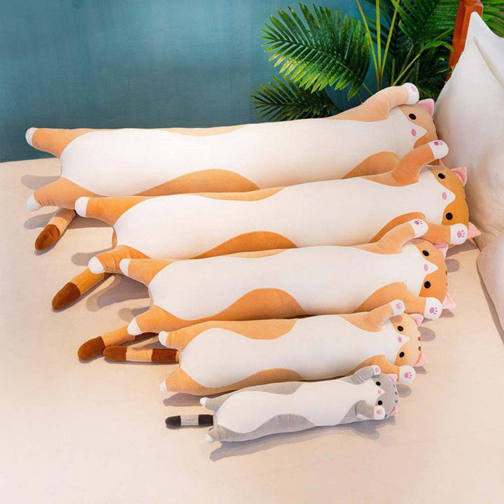 Cute Cat Soft Long Cat Plush Pillow | Stornfield