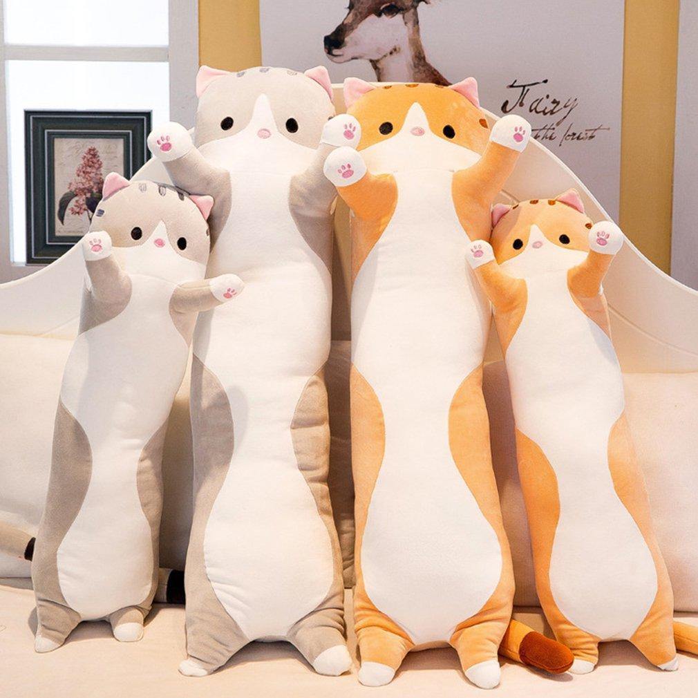 Cute Cat Soft Long Cat Plush Pillow | Stornfield