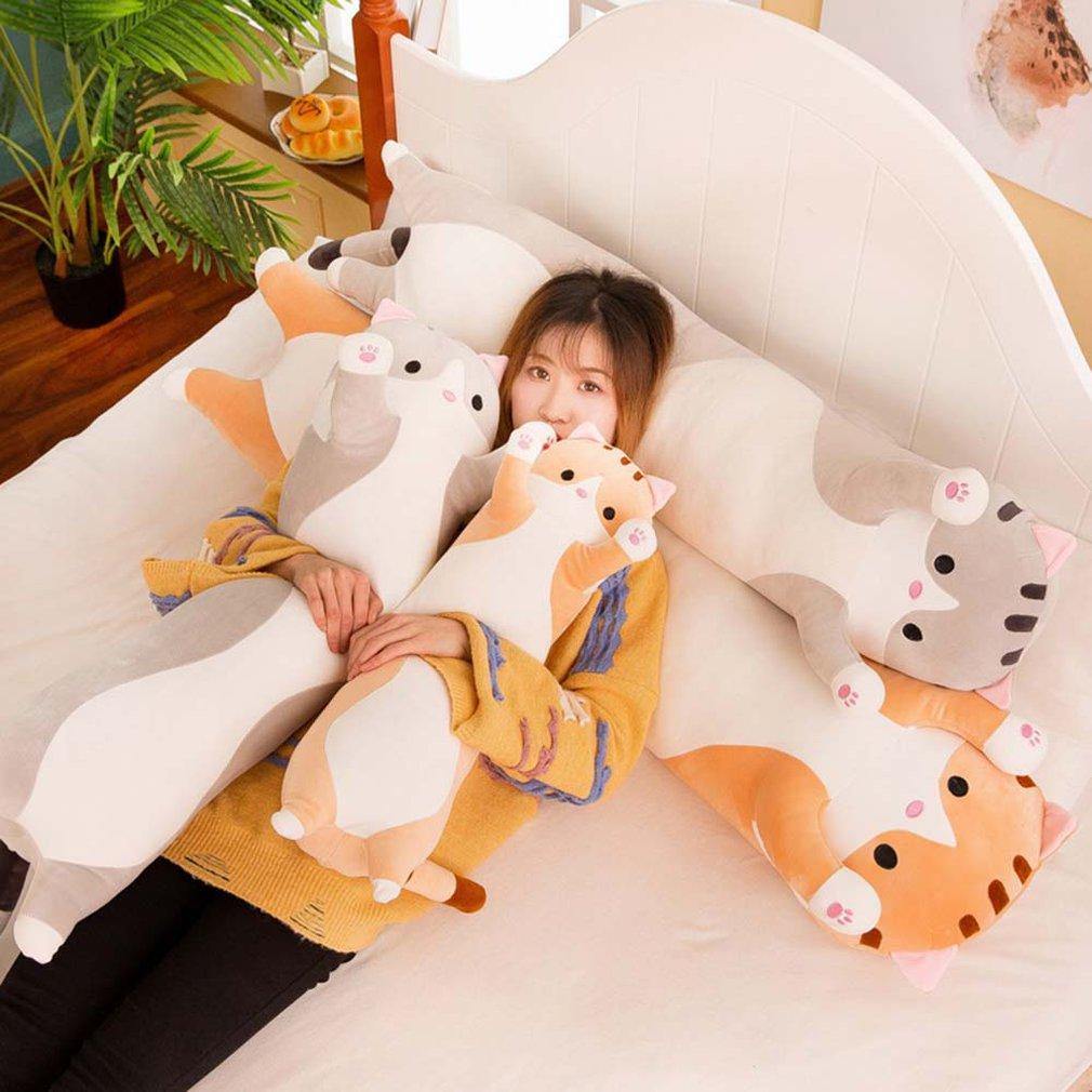 Cute Cat Soft Long Cat Plush Pillow | Stornfield