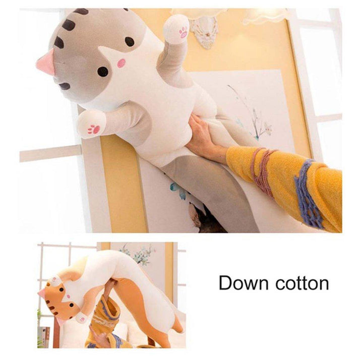 Cute Cat Soft Long Cat Plush Pillow | Stornfield