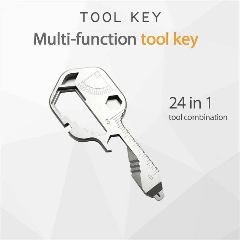 24 in 1 EDC Key Shaped Pocket Tool | Stornfield