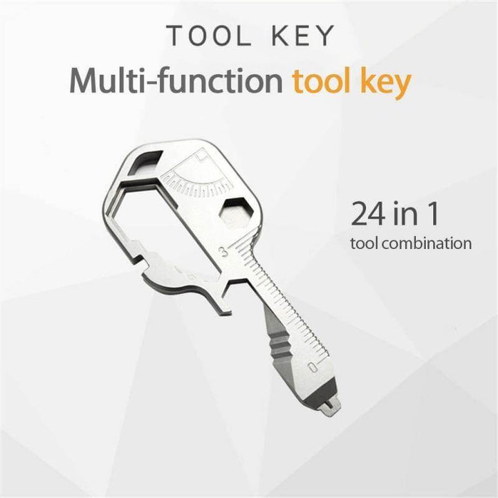 24 in 1 EDC Key Shaped Pocket Tool | Stornfield