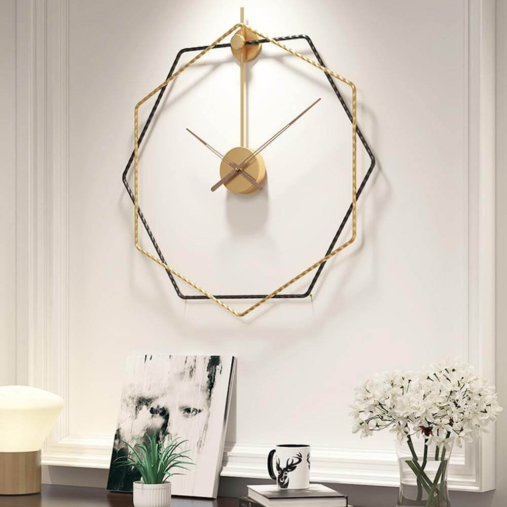 European Style Simple Silent Wall Clock | Stonrfield
