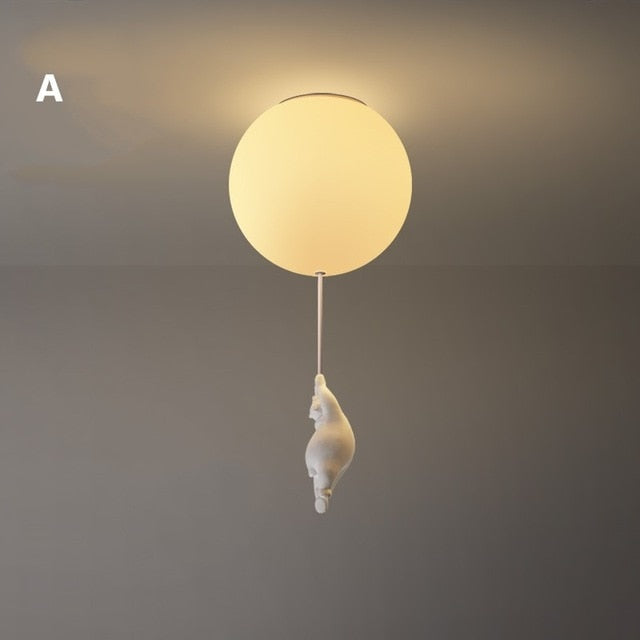Stornfield | Balloon Bear Ceiling Lamp