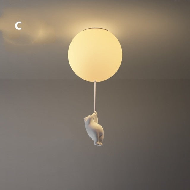 Stornfield | Balloon Bear Ceiling Lamp