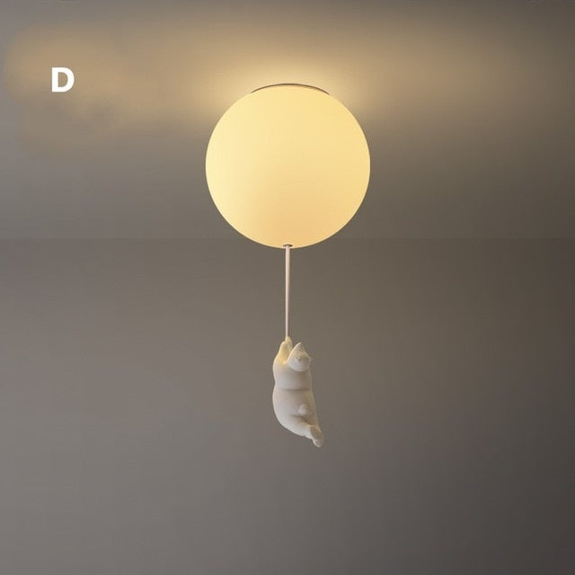 Stornfield | Balloon Bear Ceiling Lamp