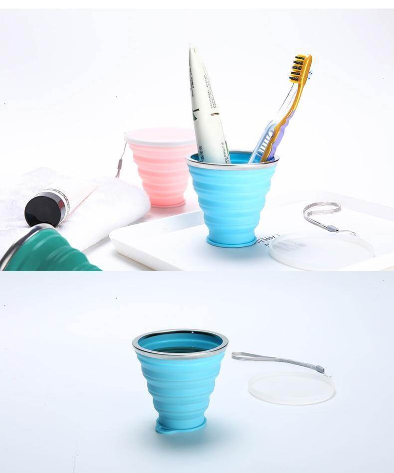 Foldable Easy Silicone Travel Mug | Stornfield