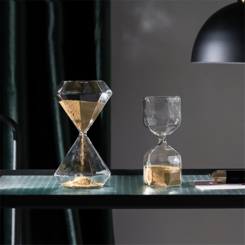Nordic Art Creative Geometric Hourglass | Stornfield