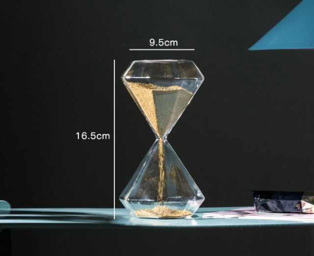 Nordic Art Creative Geometric Hourglass | Stornfield