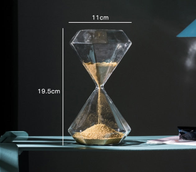 Nordic Art Creative Geometric Hourglass | Stornfield