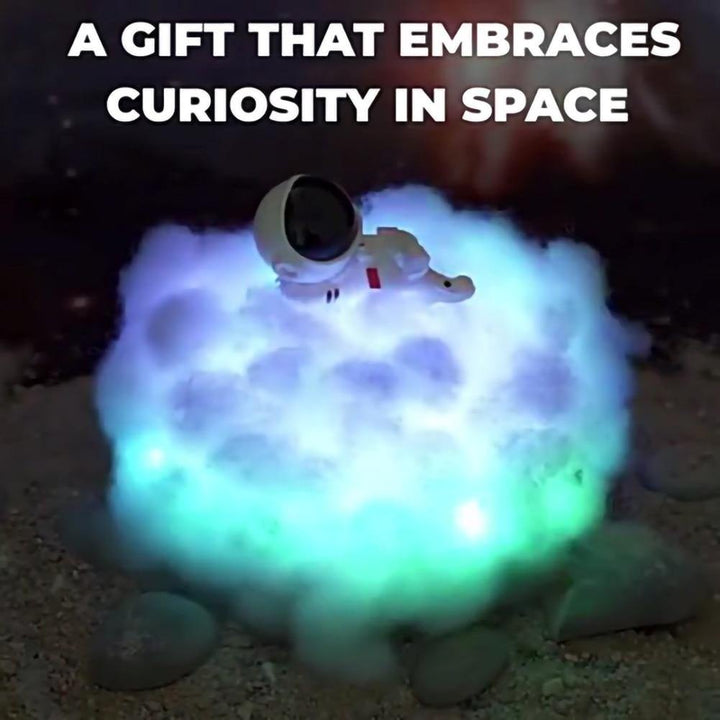Astronaut Colorful Clouds Night Light | Stornfield