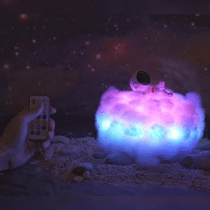 Astronaut Colorful Clouds Night Light | Stornfield