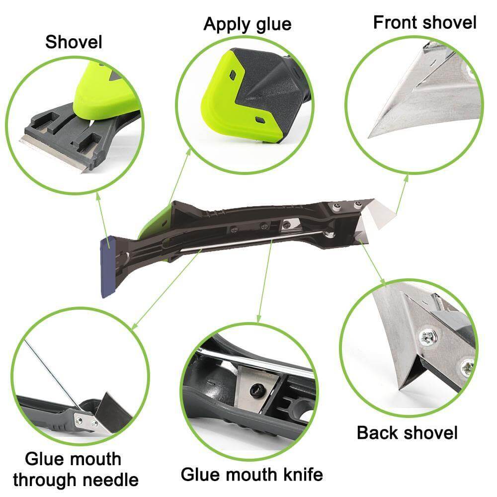 5in1 Silicone Remover Scraper Repair Tool | Stornfield