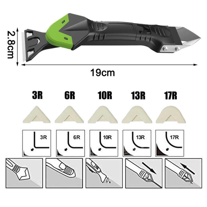 5in1 Silicone Remover Scraper Repair Tool | Stornfield