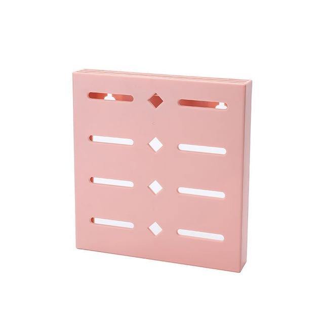2PCS Square Pastel Mavi Wall-Mounted Knife Organizer | Stornfield