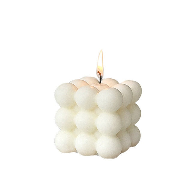 Stornfield | White Cube Soy Wax Candle