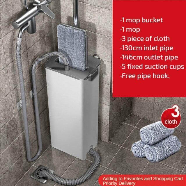 Easy Clean No Hand Dry Wet Lazy Mop | Stornfield