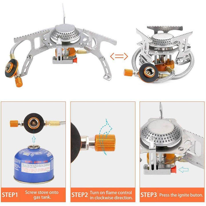 Spider X Camping Stove Set with Cookware | Stornfield