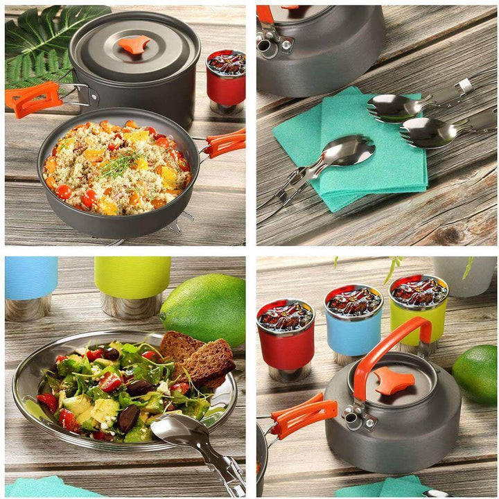 Spider X Camping Stove Set with Cookware | Stornfield