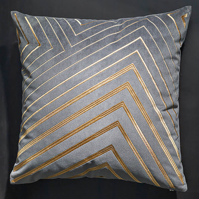 Stornfield | Luxury Gold Velvet Cushion Cover