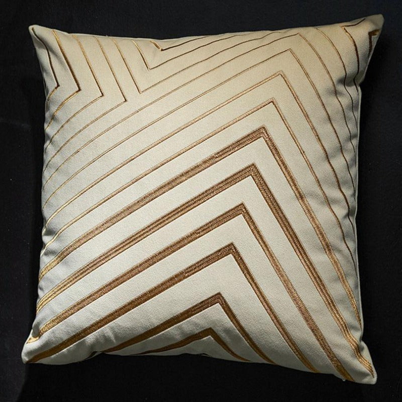 Stornfield | Luxury Gold Velvet Cushion Cover