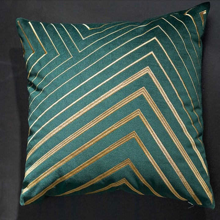 Stornfield | Luxury Gold Velvet Cushion Cover