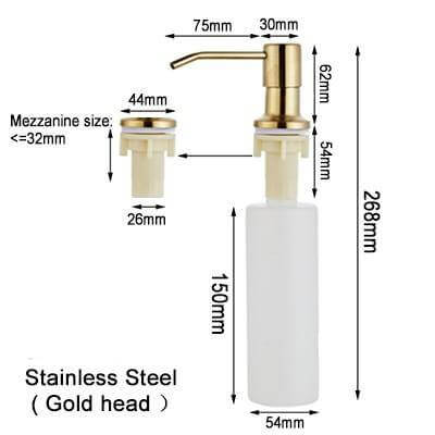 Stornfield | Sink Mounted Soap Dispenser