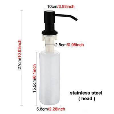Stornfield | Sink Mounted Soap Dispenser