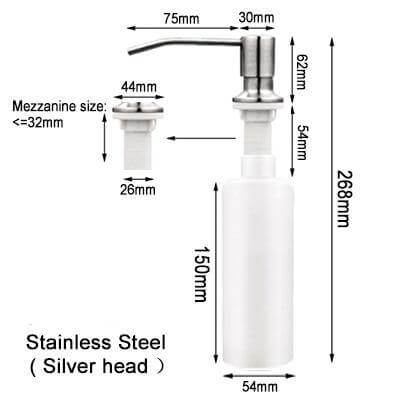 Stornfield | Sink Mounted Soap Dispenser
