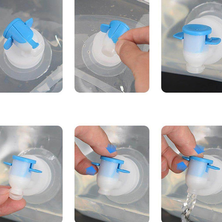 Foldable Outdoor Water Bag With Faucet | Stornfield