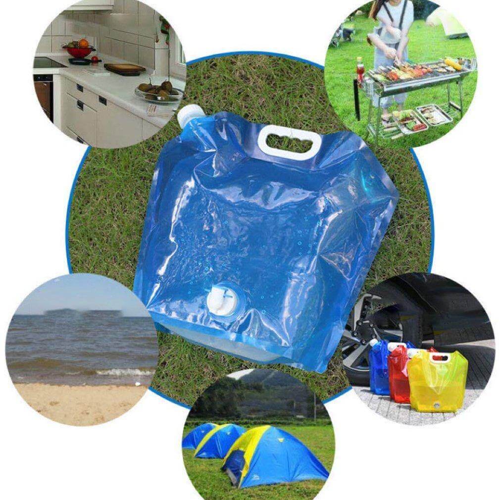 Foldable Outdoor Water Bag With Faucet | Stornfield