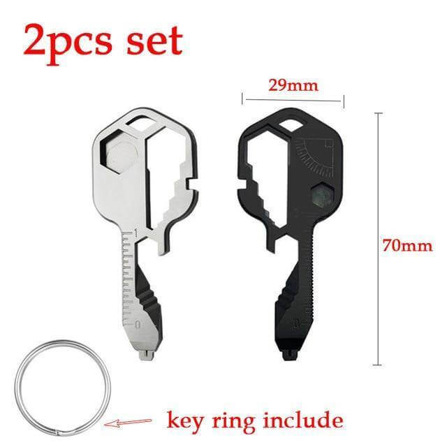 24 in 1 EDC Key Shaped Pocket Tool | Stornfield